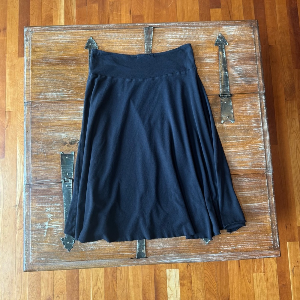 Black A-Line Midi Skirt by Velvet by Graham & Spencer - Picture 6 of 7